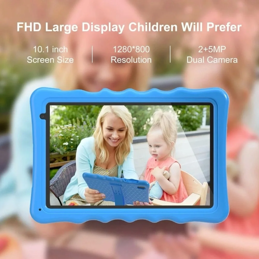 BYYUO Kids Tablet - Vibrant Blue